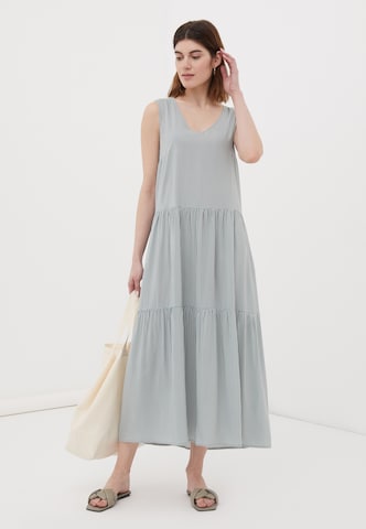 Finn Flare Sommerkleid 'Print' in Grün: Vorderseite