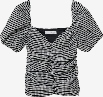 Camicia da donna 'GIGI' di MANGO in nero: frontale