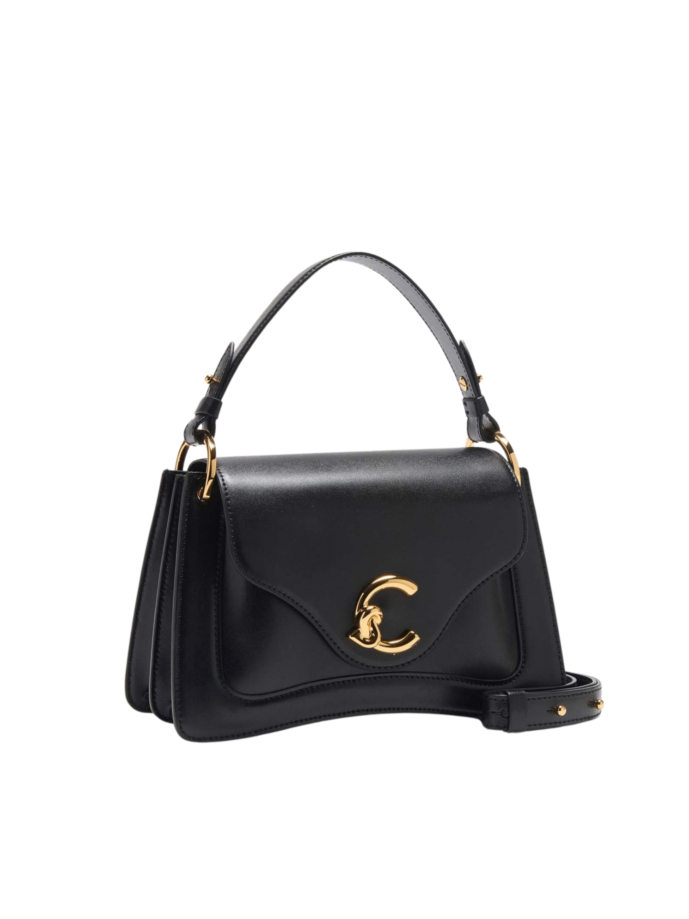 Borsa a mano 'COCCINELLE C-Me S26 3' di Coccinelle in nero