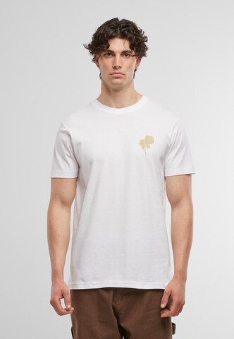 MT Men T-Shirt 'Wasted Youth' in Weiß: Vorderseite