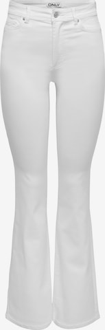 balta ONLY Kliošinis Džinsai 'ONLWAUW': priekis