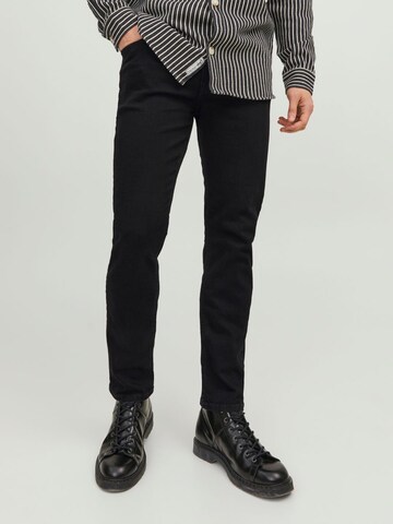 JACK & JONES Regular Jeans 'Clark' in Schwarz: Vorderseite