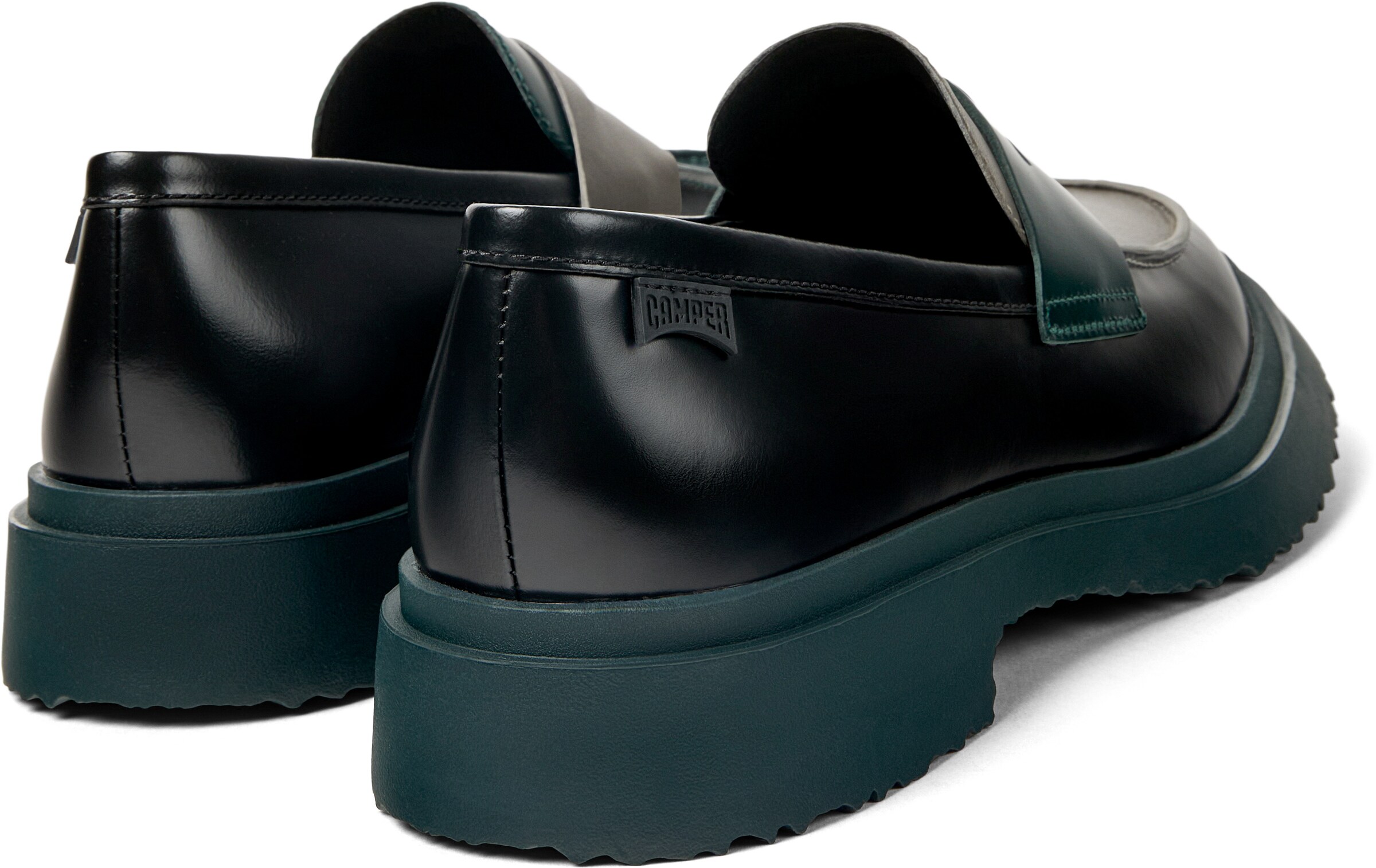 CAMPER Mocassins 'Walden Twins' in Zwart
