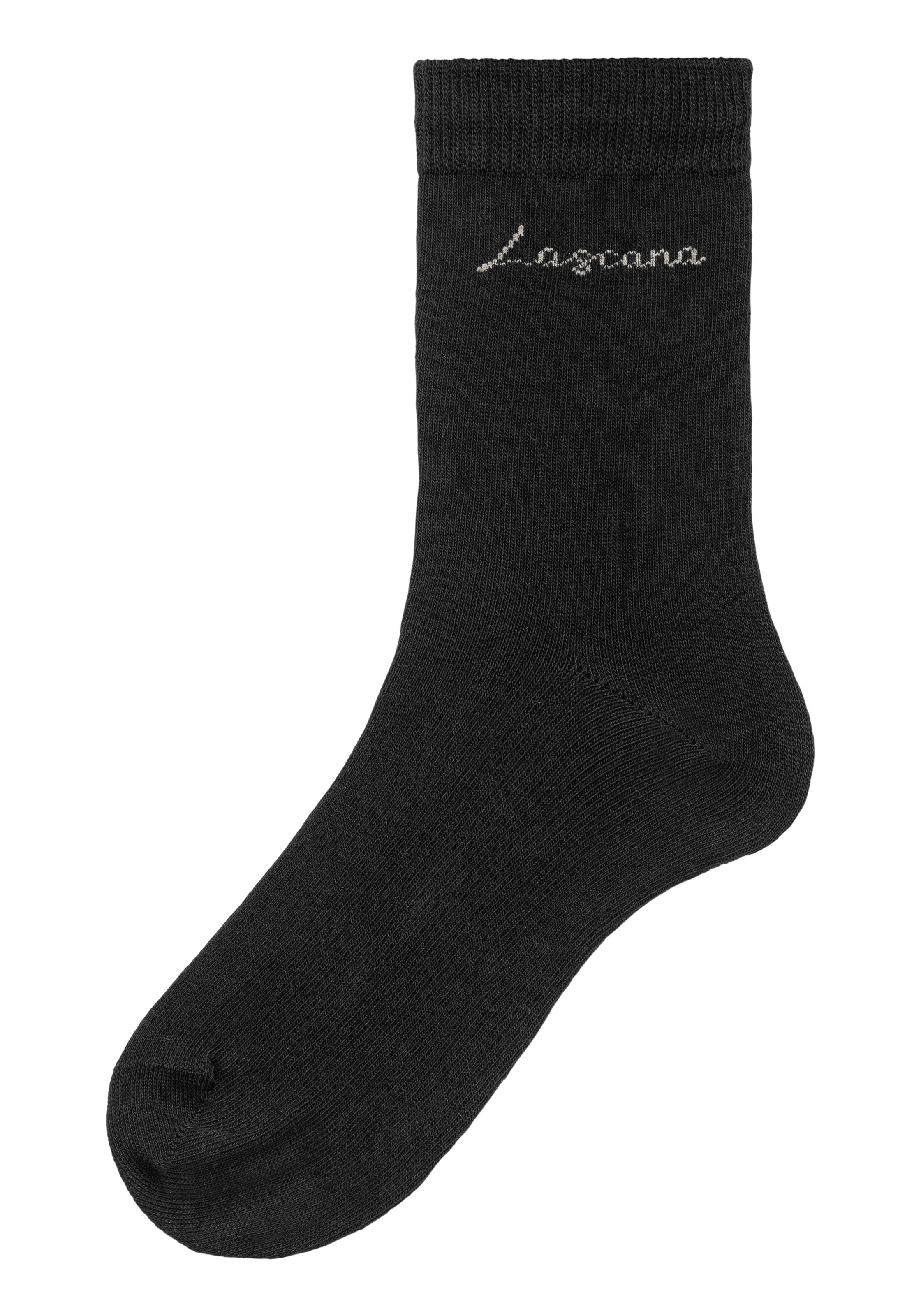 LASCANA Socken in Schwarz