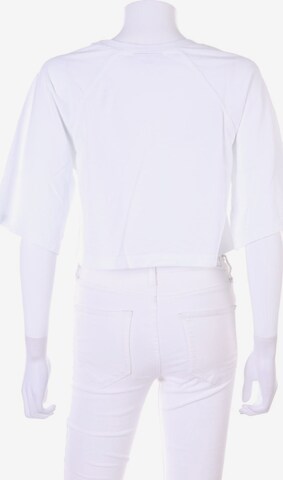Chiara Ferragni Cropped Shirt S in Weiß