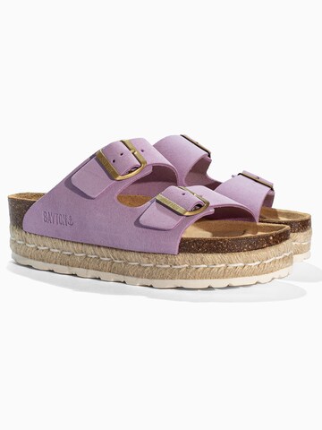 Bayton Klapki 'ALCEE' w kolorze fioletowy