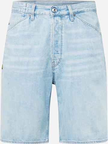 G-Star RAW Wide leg Jeans in Blauw: voorkant