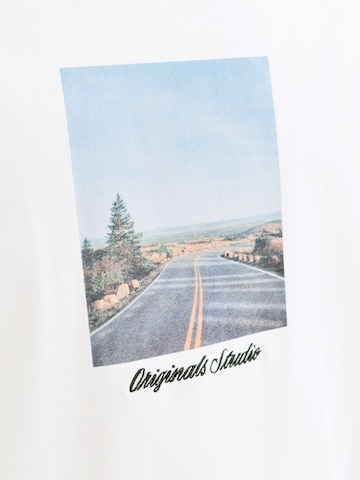 JACK & JONES Póló 'JORNORREBRO' - fehér