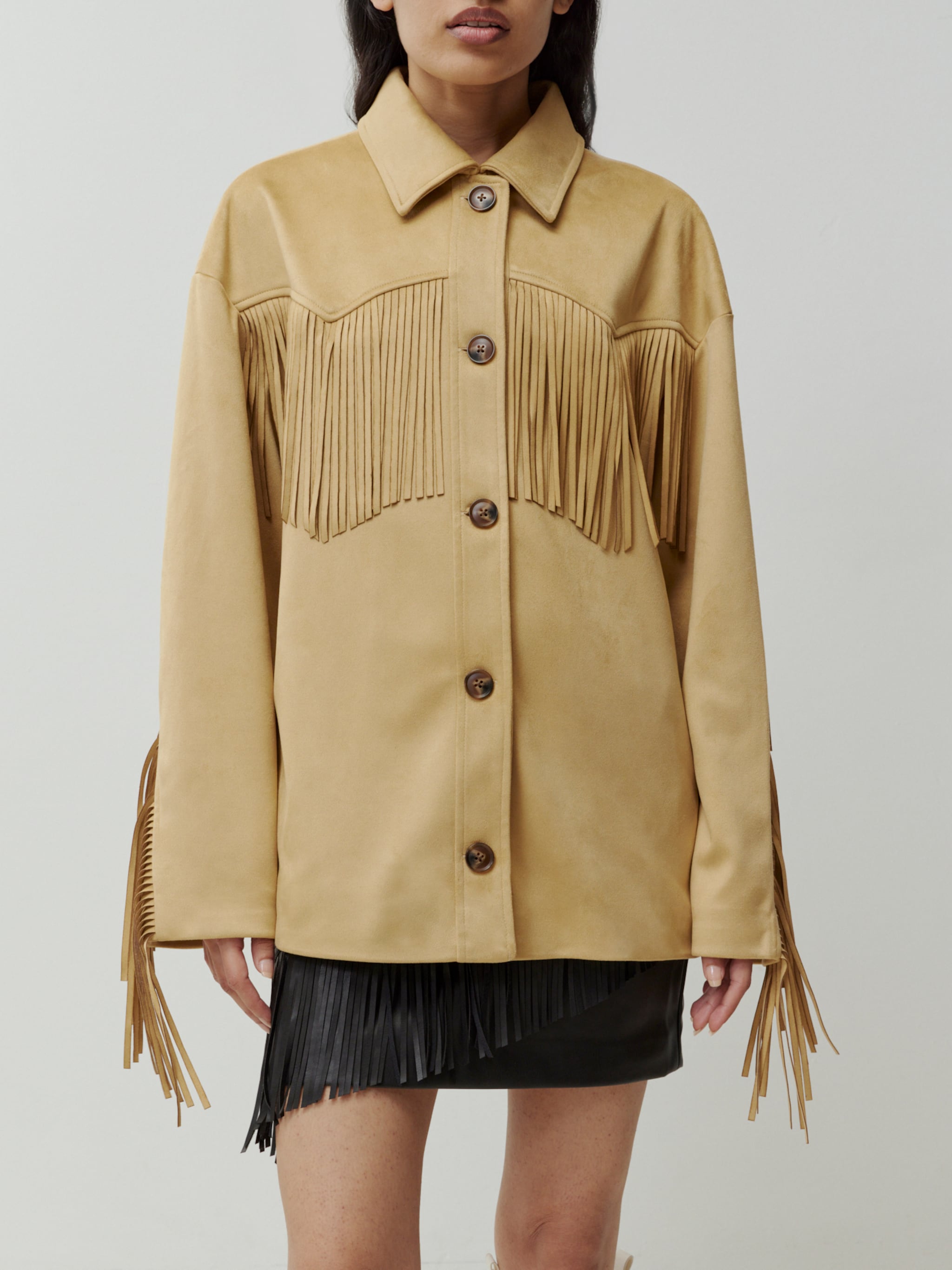 EDITED Produits Veste mi-saison 'Janeke' cappuccino