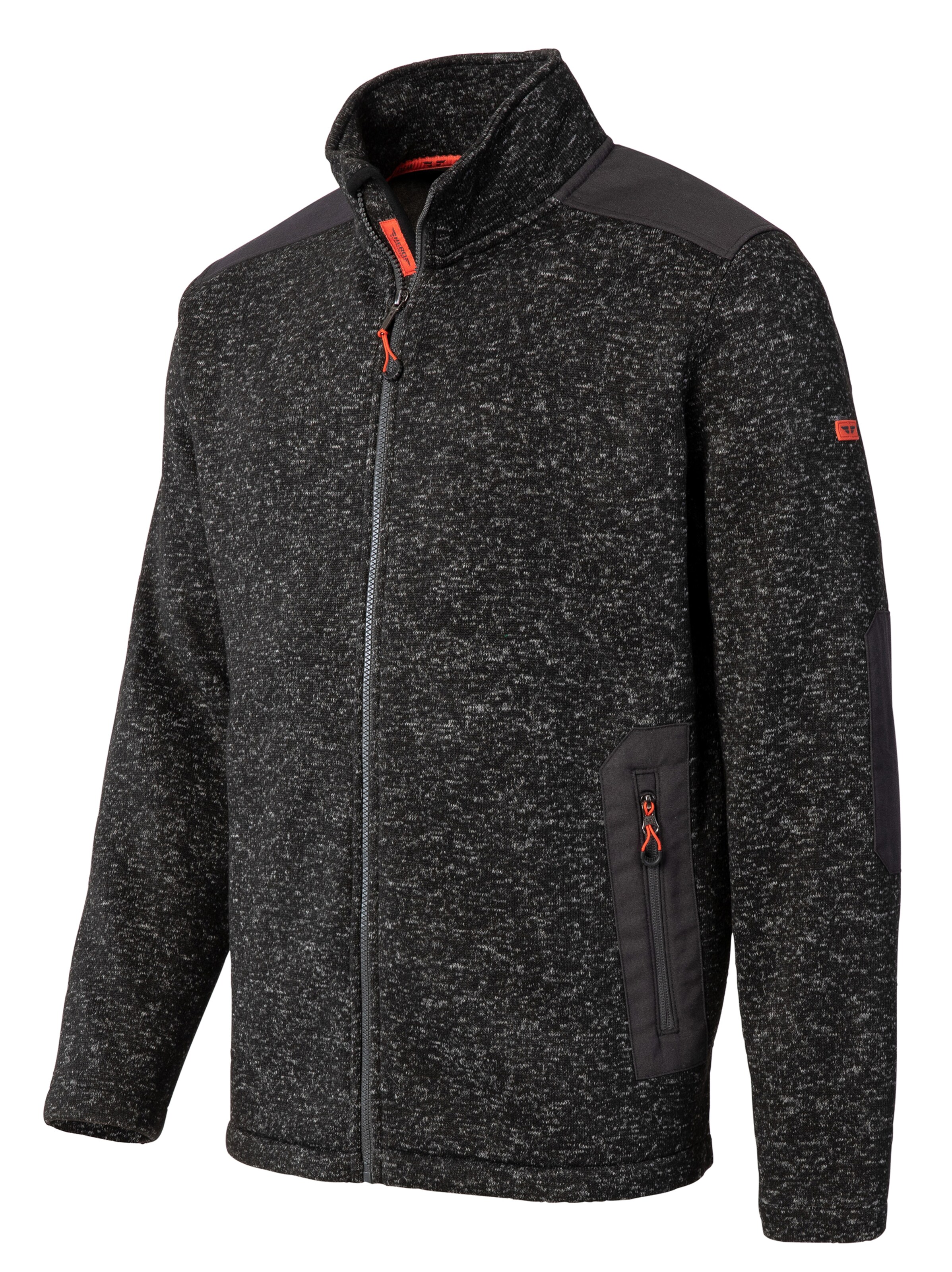 Veste en polaire 'Joel' Hero en noir
