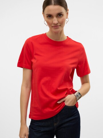 Maglietta 'VMPaulina' di VERO MODA in rosso