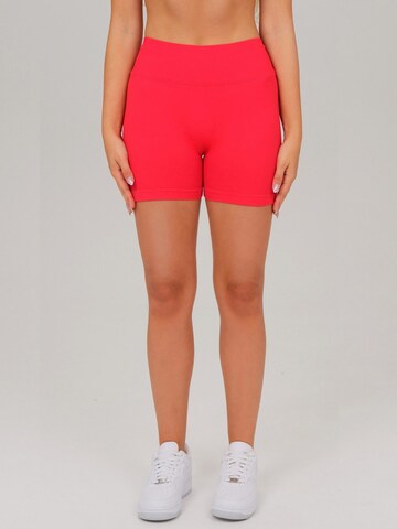 FemmeTone Slim fit Leggings 'Abril' in Red
