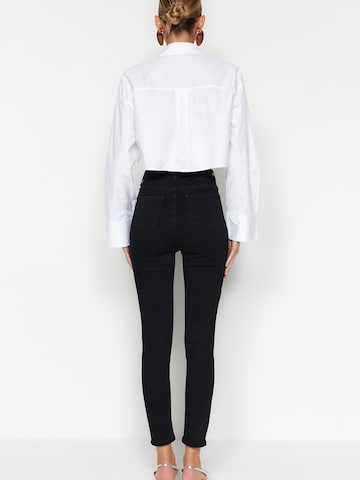 Trendyol - Skinny Calças de ganga em preto