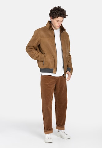 Werner Christ Between-Season Jacket 'Bendix' in Brown