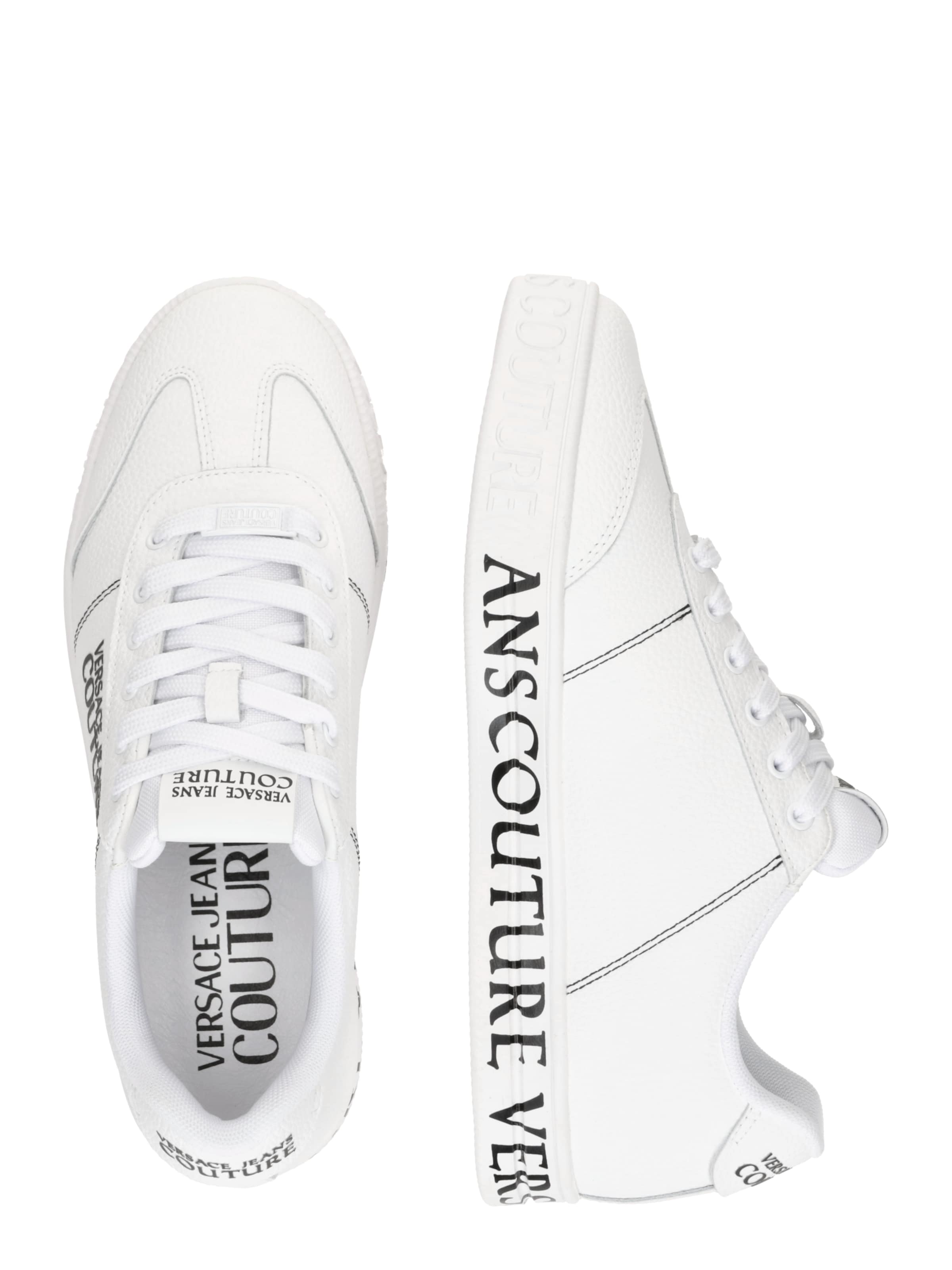 Versace Jeans Couture Rövid szárú sportcipők 'COURT' - fehér