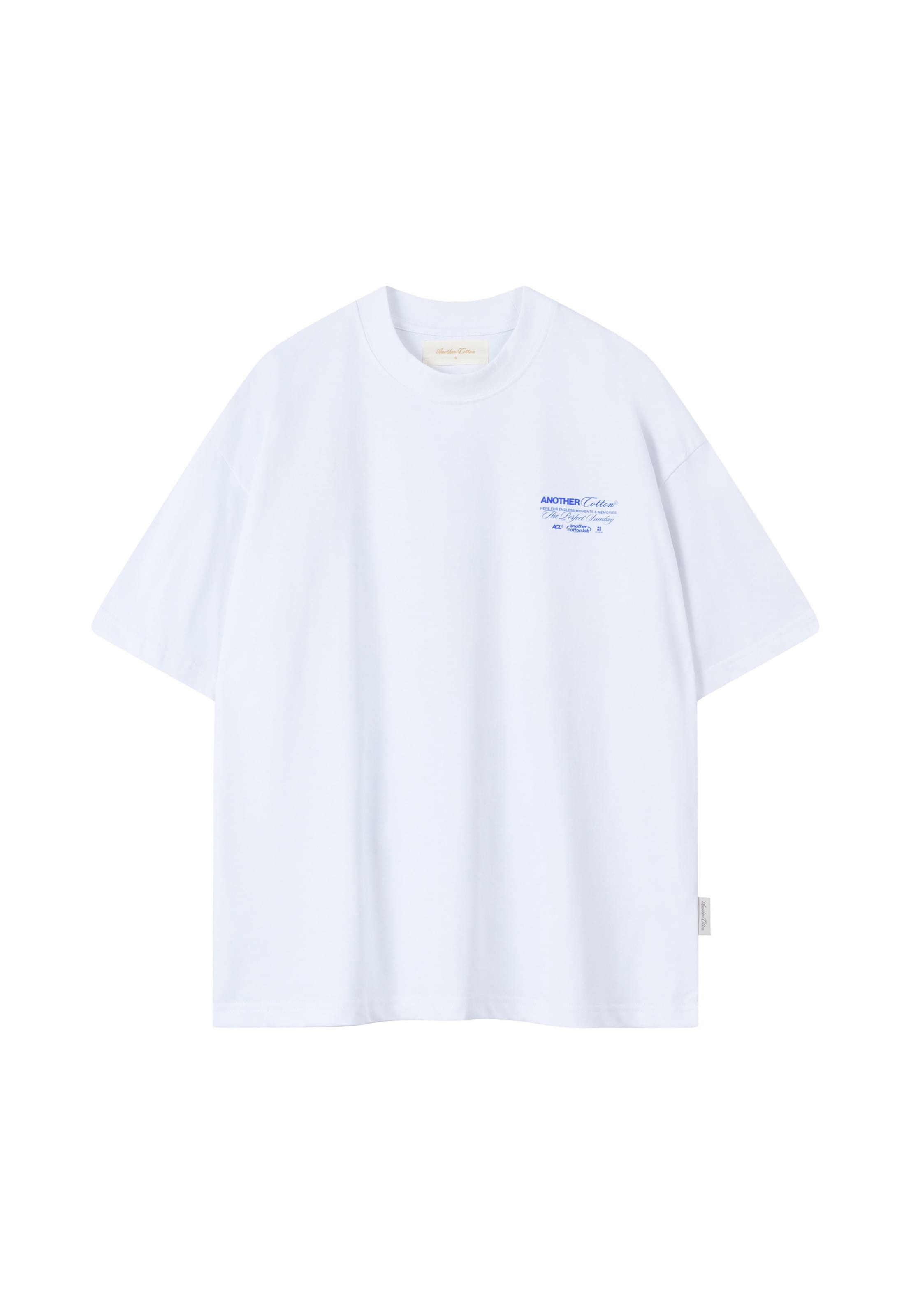 Another Cotton Lab Shirt 'Another Sunday' in White: front