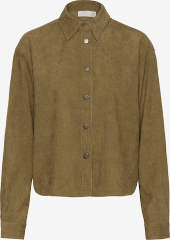 Kaffe Blouse 'Vera' in Groen: voorkant