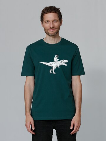 T-Shirt Watapparel en vert : devant