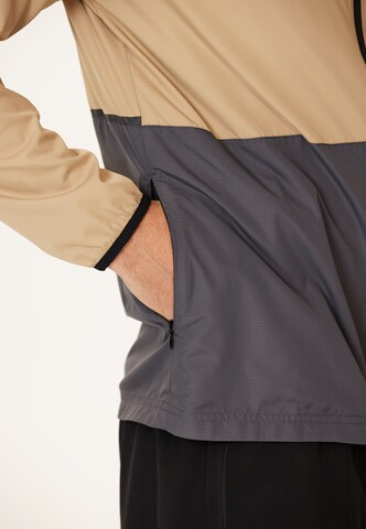 ENDURANCE Athletic Jacket 'Hugoee' in Brown