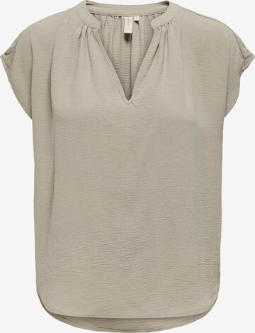 ONLY Blus 'PAM' i beige: framsida