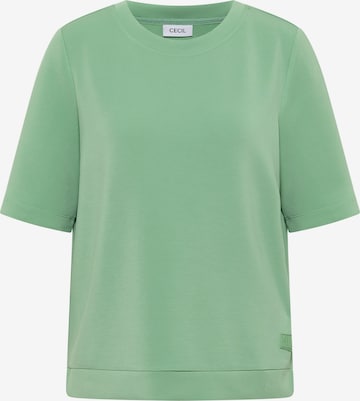 CECIL T-Shirt in Grün: Vorderseite