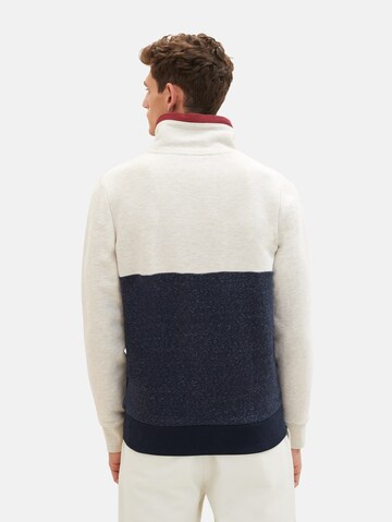 Sweat-shirt TOM TAILOR en bleu