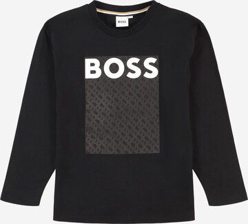 BOSS Kidswear Tričko – černá: přední strana