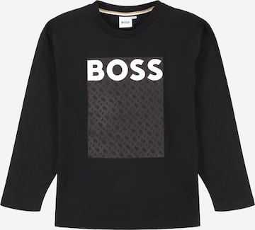 BOSS Kidswear T-shirt i svart: framsida