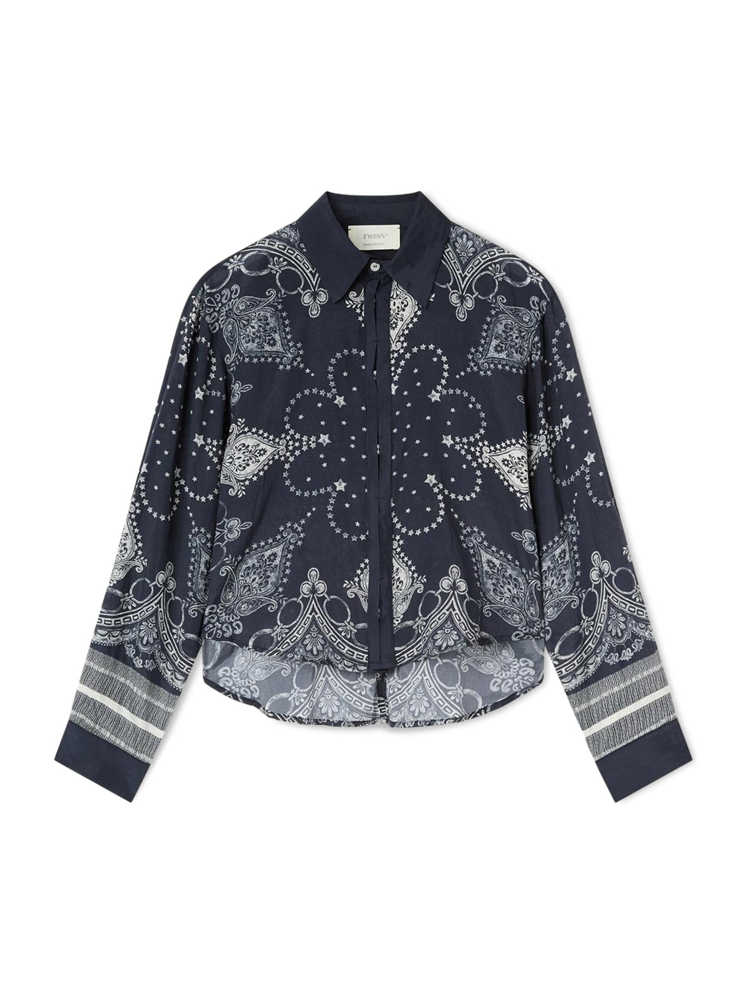 MOTIVI - Blusa en azul: frente