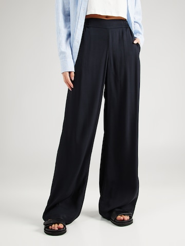 ESPRIT Wide leg Broek in Zwart: voorkant