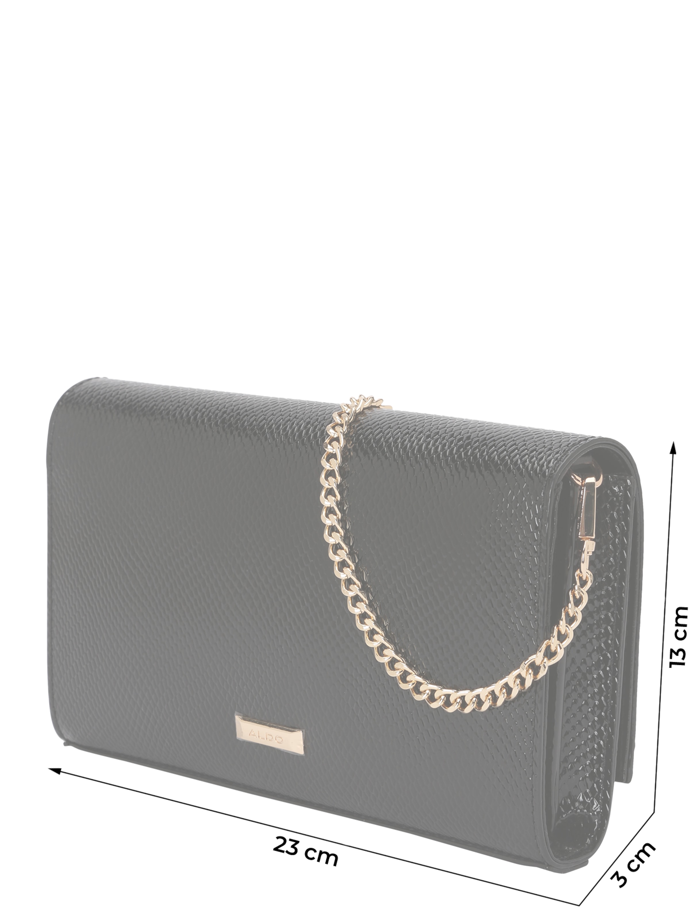 ALDO Axelremsväska 'ADORING' i svart