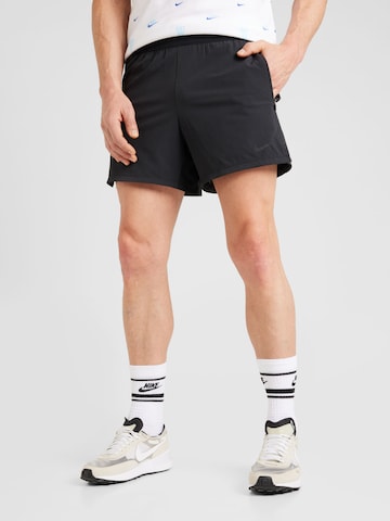 NIKE Regular Sportshorts 'FLX REP 4.0' in Schwarz: predná strana