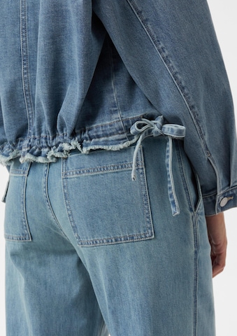 Veste mi-saison comma casual identity en bleu