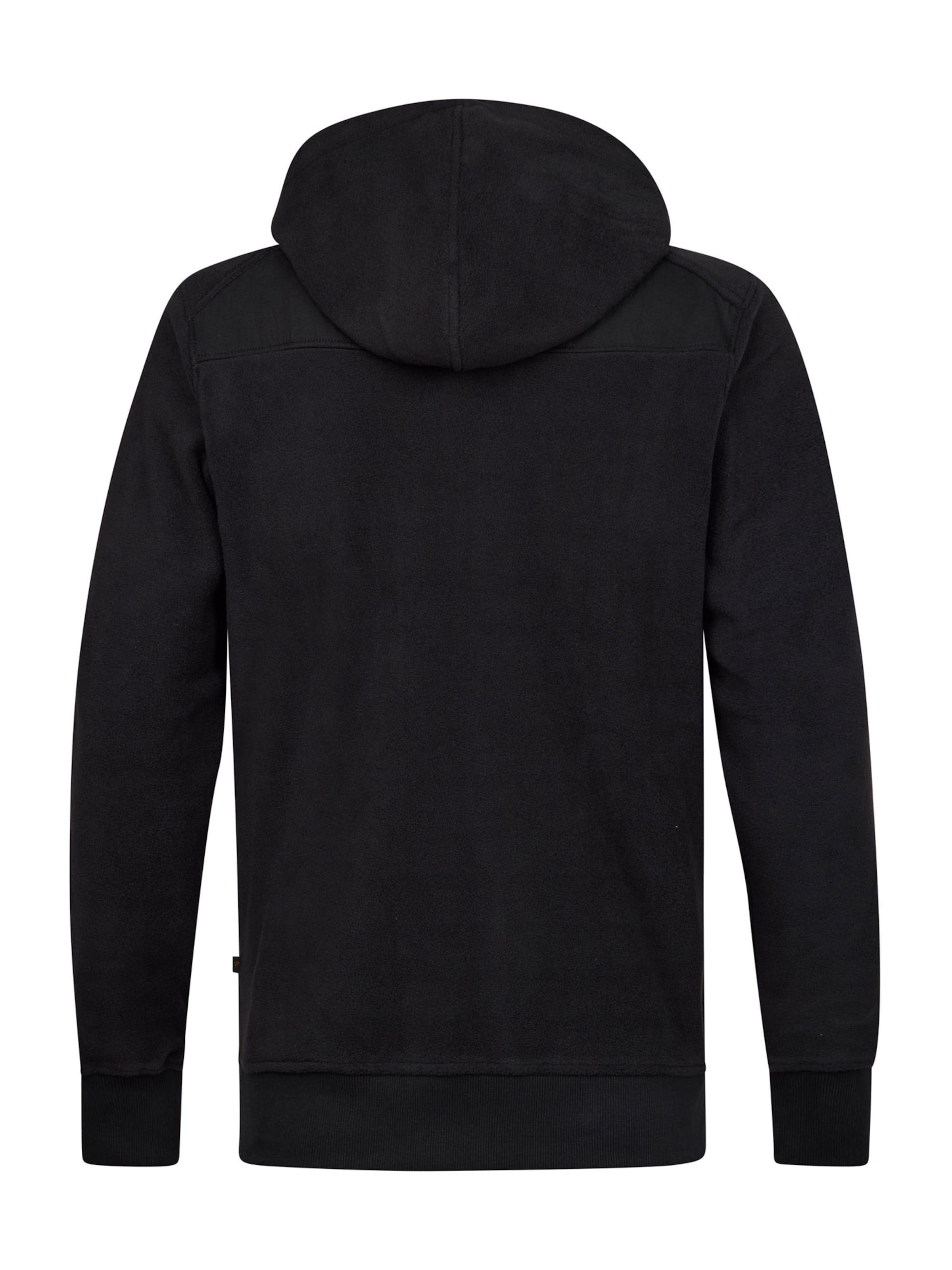 Petrol Industries - Casaco em moletão em preto