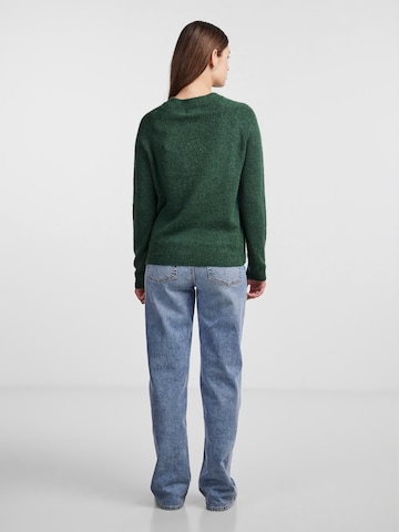PIECES Sweater 'Juliana' in Green