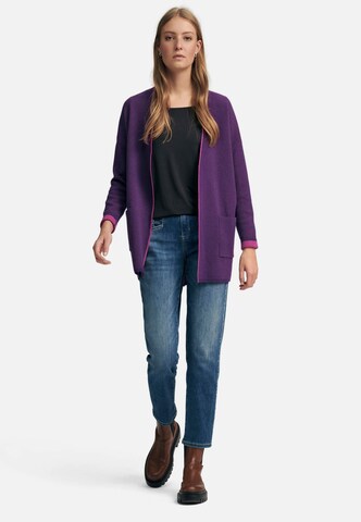 Cardigan Peter Hahn en violet