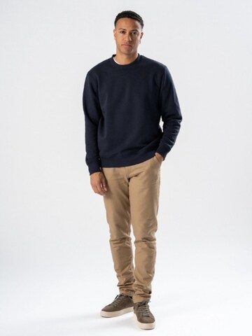 Pulover ' Sweatshirt Crewneck ' de la TEESHOPPEN pe albastru