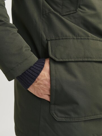 JACK & JONES Winterparka 'JWHGrand' in Groen
