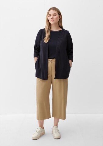 TRIANGLE Wide leg Broek in Bruin