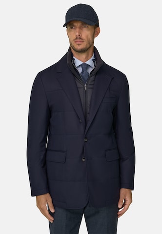 Boggi Milano Tussenjas in Blauw: voorkant