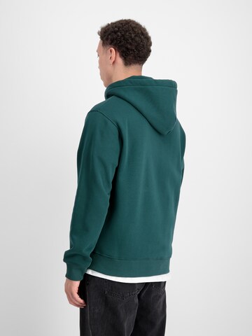 ALPHA INDUSTRIES Кофта на молнии в Зеленый