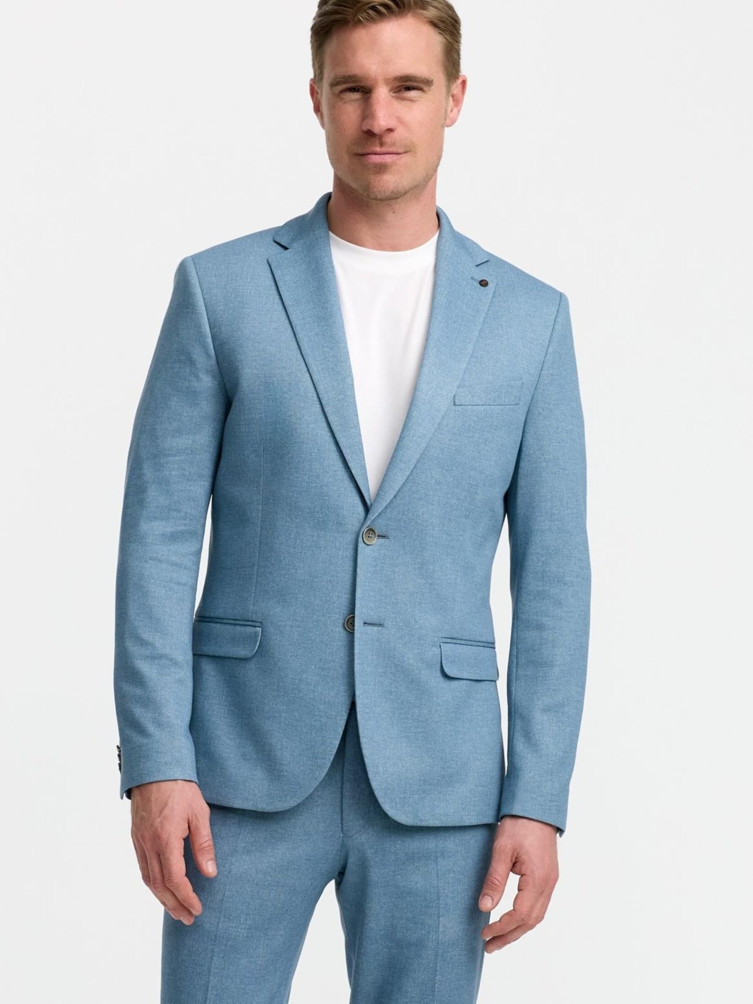 Zuitable Suit Jacket 'DiNick' in Blue: front