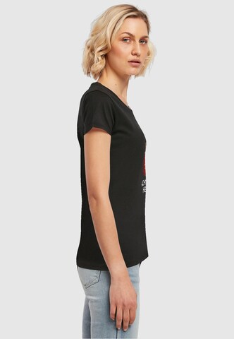 T-shirt 'Achtung Heiss' Merchcode en noir