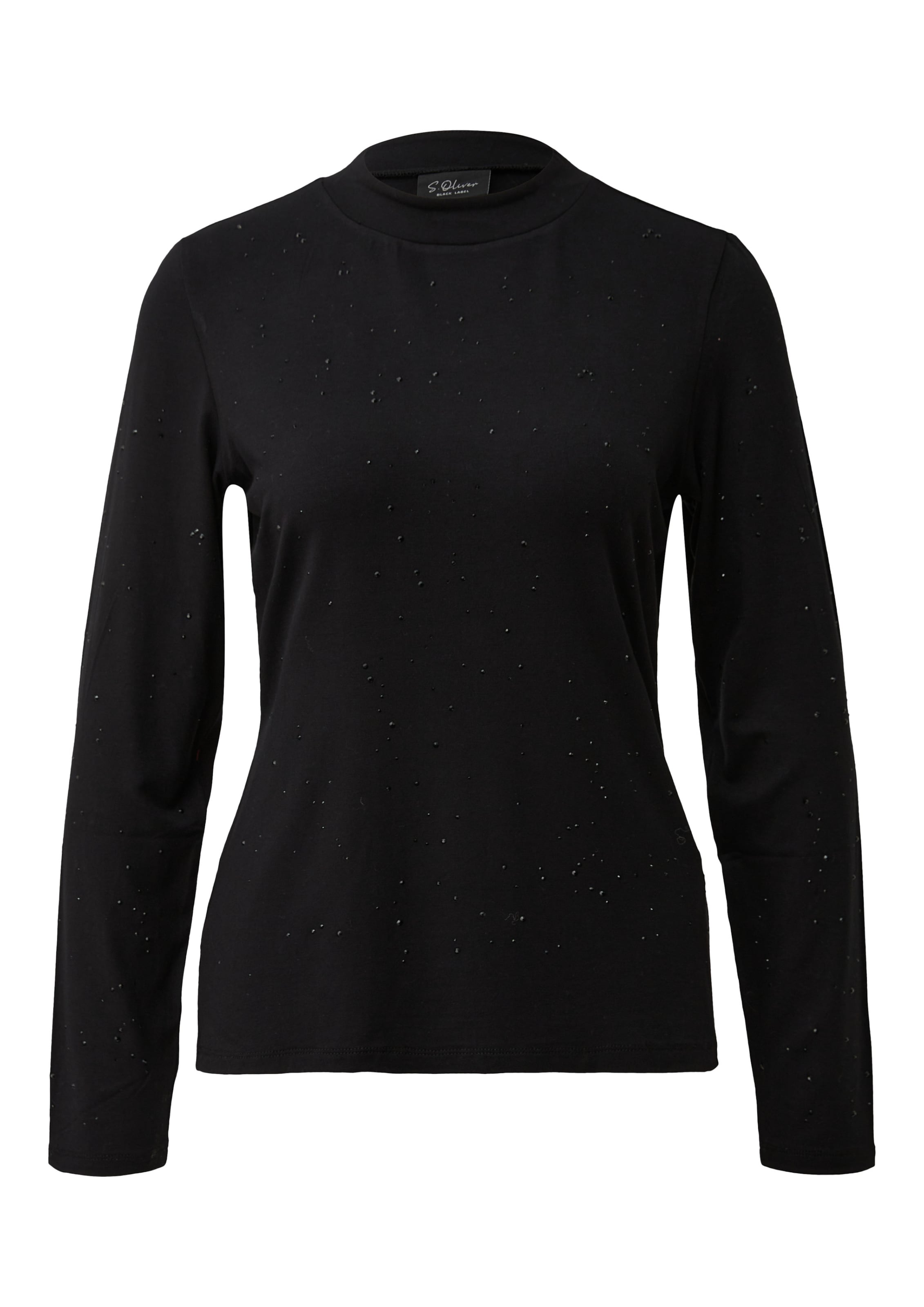 T-shirt s.Oliver en noir : devant