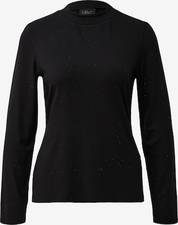 s.Oliver Shirt in Black: front