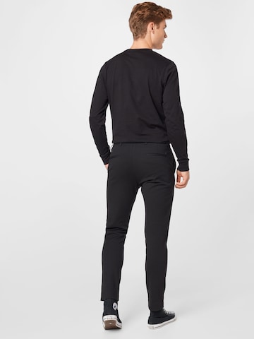 Clean Cut Copenhagen Slimfit Chino kalhoty 'Milano' – černá