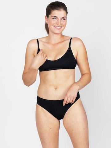 Bustier Soutien-gorge 'Edith' Erlich Textil en noir : devant