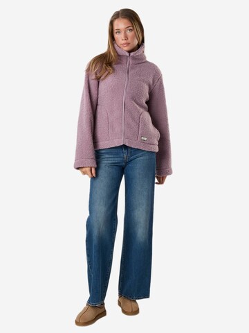 Denim Factory Fleece jacket 'Denver' in Purple