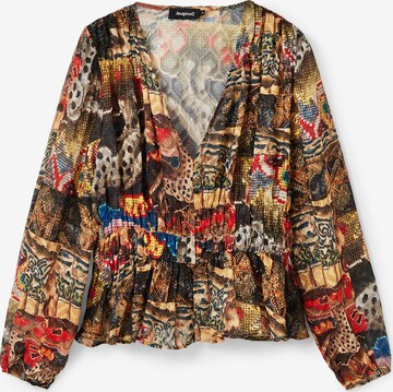 Desigual Blouse in Bruin: voorkant