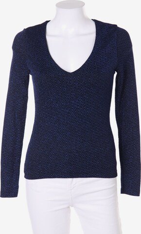 H&M Top & Shirt in XS in Blue: front